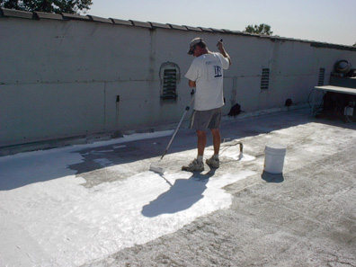 Roof Coating Pressure Washing