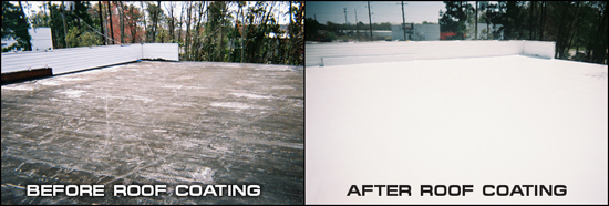 Seamless Roof Coatings Stop Roof Leaks